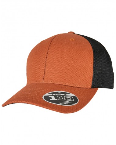 FLEXFIT 110 Structured Canvas Trucker Kappe personalisierbar