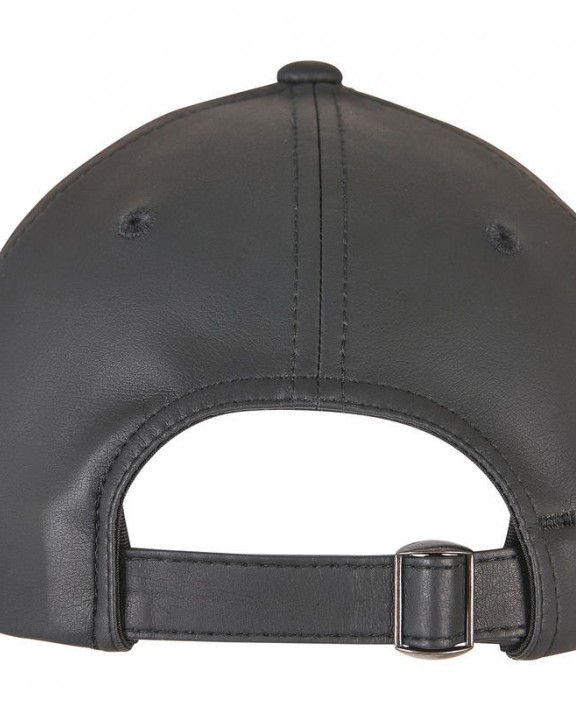 Casquette personnalisable FLEXFIT Synthetic Leather Alpha Shape Dad Cap