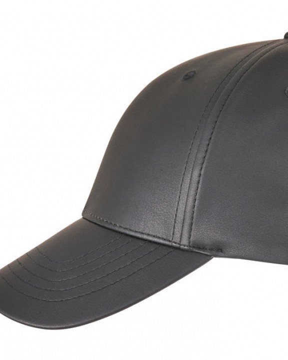 Casquette personnalisable FLEXFIT Synthetic Leather Alpha Shape Dad Cap