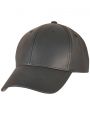Casquette personnalisable FLEXFIT Synthetic Leather Alpha Shape Dad Cap