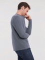 T-Shirts à personnaliser RUSSELL Authentic Classic Long Sleeve T gris convoi