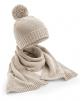 Bonnet, Écharpe & Gant personnalisable BEECHFIELD Knitted Scarf and Beanie Gift Set