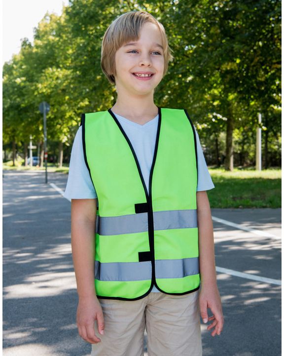 Warnweste KORNTEX Signal Vest for Kids "Aarhus" personalisierbar