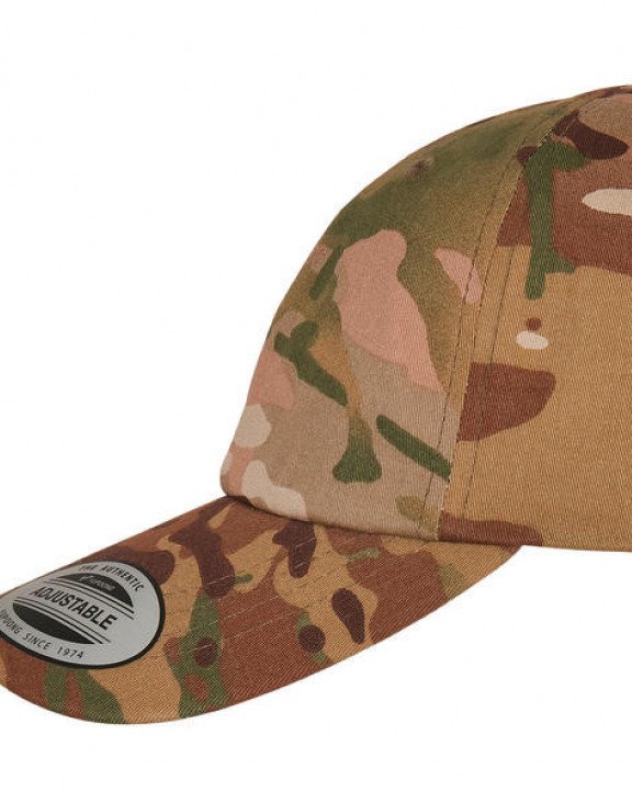 Casquette personnalisable FLEXFIT Low Profile Cotton Twill Multicam®