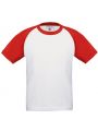 T-shirt B&C Kids' Base-ball T-shirt voor bedrukking &amp; borduring