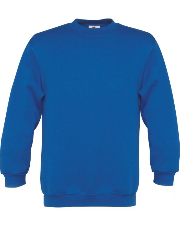 Sweatshirt B&C Kinder-Sweatshirt mit Rundhalsausschnitt personalisierbar