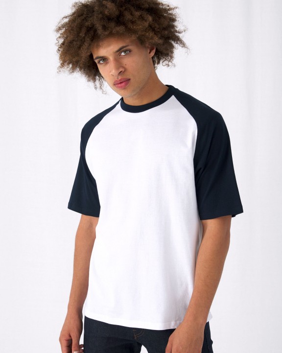 B&C BASEBALL T-Shirt personalisierbar