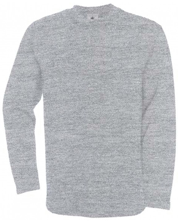 B&C Open Hem Sweatshirt personalisierbar