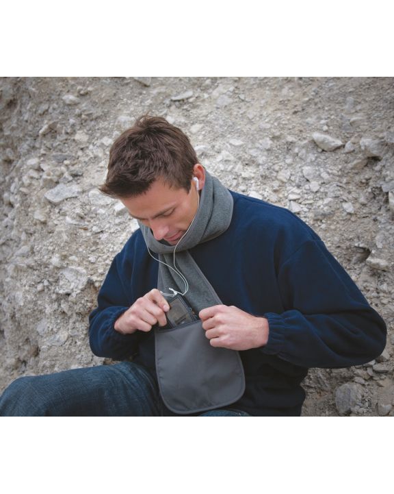Muts, Sjaal & Wanten RESULT Polartherm™ Scarf Zip Pocket voor bedrukking & borduring
