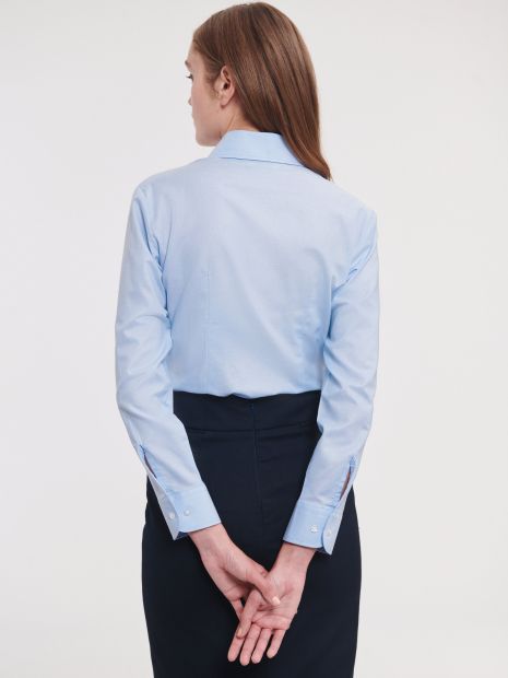 Chemise femme manches longues Oxford