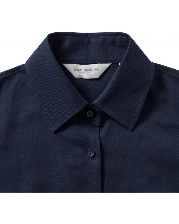 Hemd RUSSELL Ladies Short Sleeve Easy Care Oxford Shirt voor bedrukking & borduring