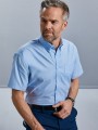 Chemises à personnaliser RUSSELL Chemise homme manches courtes Oxford 