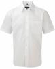 Chemise personnalisable RUSSELL Chemise homme popeline polycoton manches courtes