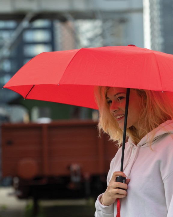 Parapluie personnalisable 4DO Parapluie 21" automatique en rPET 190T Impact AWARE™