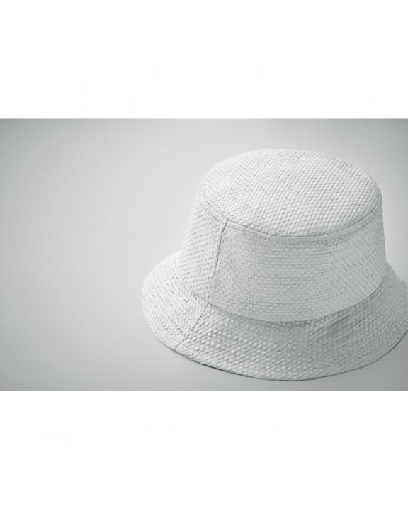 Casquette personnalisable 4DO Bob chapeau en paille de papier