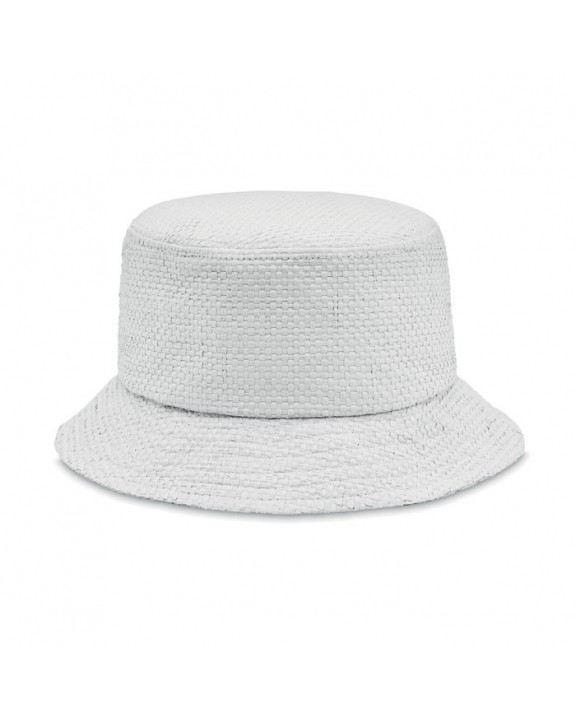 Casquette personnalisable 4DO Bob chapeau en paille de papier