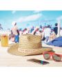 Casquette personnalisable 4DO Chapeau de cow-boy en paille
