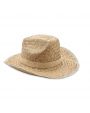 Casquette personnalisable 4DO Chapeau de cow-boy en paille