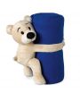 Plaid personnalisable 4DO Couverture polaire avec ours
