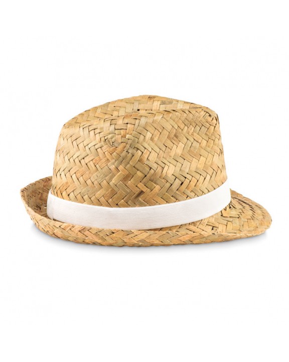 Casquette personnalisable 4DO Chapeau en paille naturelle