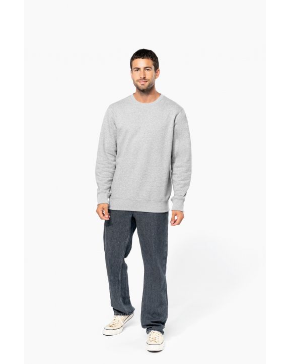 Sweatshirt KARIBAN Unisex-Sweatshirt mit Rundhalsausschnitt 80/20 personalisierbar