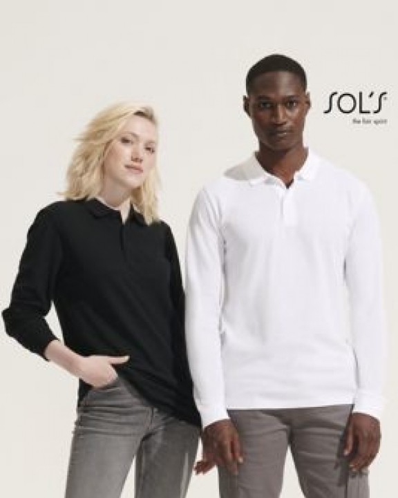 Polo personnalisable SOL'S PLANET LSL
