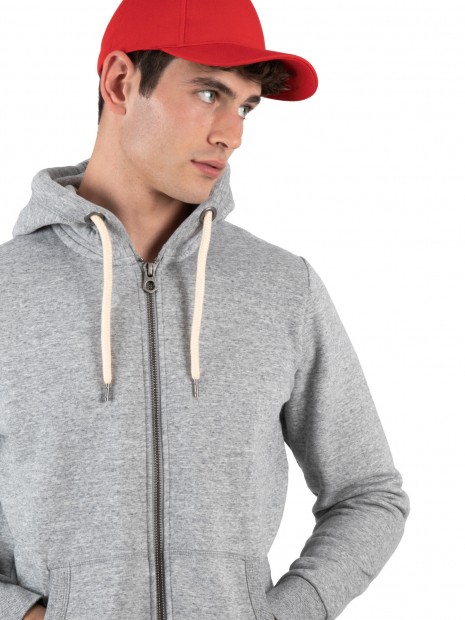 Casquettes à personnaliser K-UP Casquette en coton et polyester recyclés K-loop tracking - 5 panneaux 