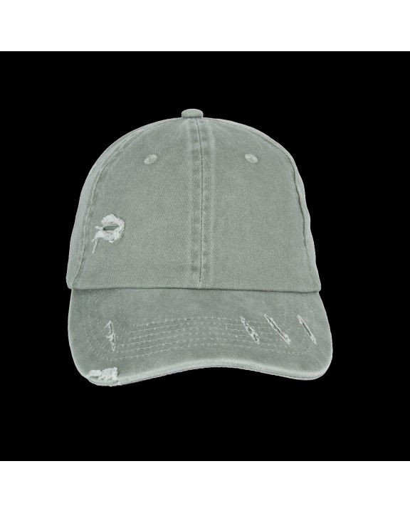 Casquette personnalisable NATIVE SPIRIT Casquette écoresponsable effet déchiré unisexe