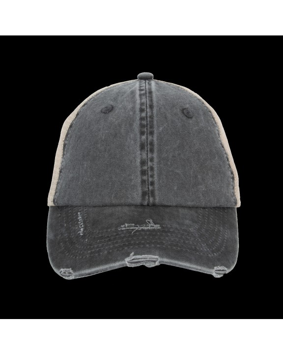 Casquette personnalisable NATIVE SPIRIT Casquette trucker écoresponsable  effet déchiré unisexe