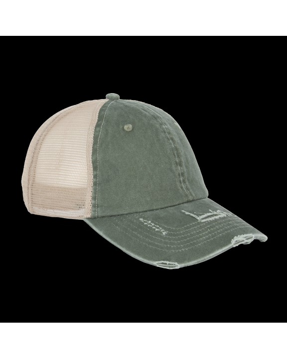 Casquette personnalisable NATIVE SPIRIT Casquette trucker écoresponsable  effet déchiré unisexe