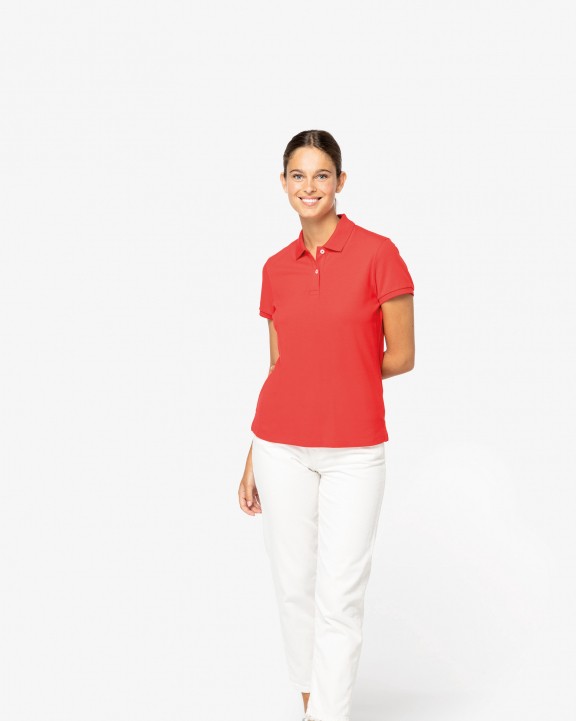 Polo personnalisable NATIVE SPIRIT Polo écoresponsable maille piquée femme