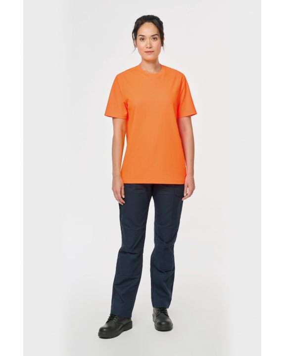 T-shirt WK. DESIGNED TO WORK Duurzaam uniseks T-shirt katoen/polyester voor bedrukking & borduring