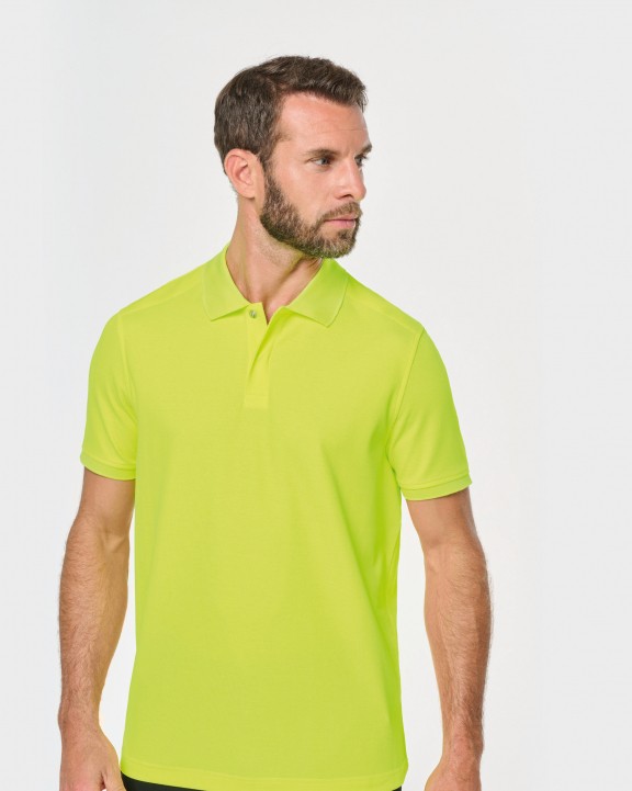 Polo personnalisable WK. DESIGNED TO WORK Polo unisexe écoresponsable coton/polyester