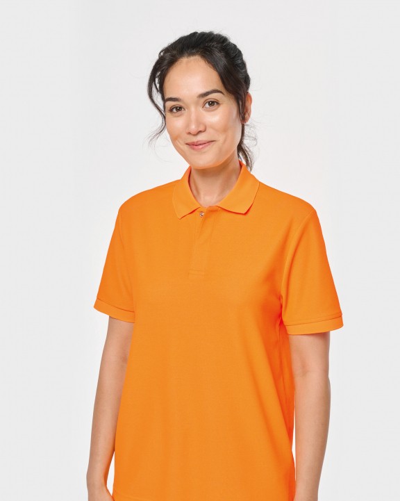 Polo personnalisable WK. DESIGNED TO WORK Polo unisexe écoresponsable coton/polyester