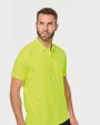 Polo personnalisable WK. DESIGNED TO WORK Polo unisexe écoresponsable coton/polyester