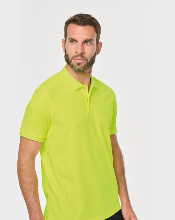 Polo personnalisable WK. DESIGNED TO WORK Polo unisexe écoresponsable coton/polyester