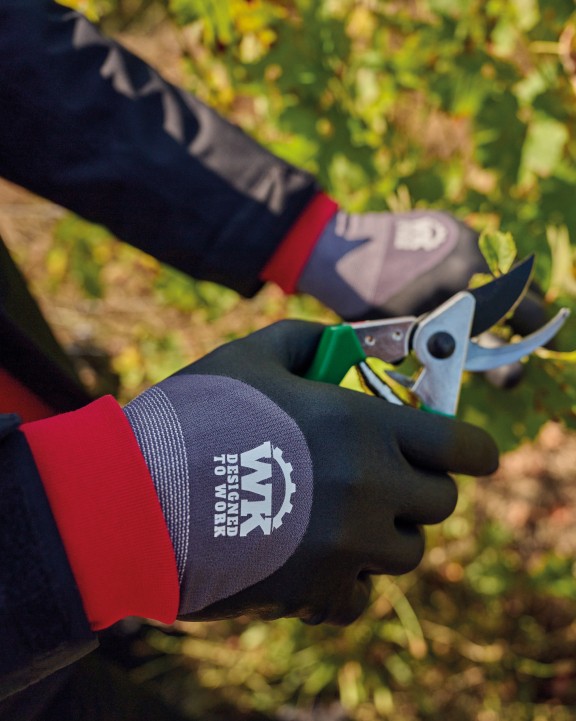 Bonnet, Écharpe & Gant personnalisable WK. DESIGNED TO WORK Gants de manutention en environnements humides