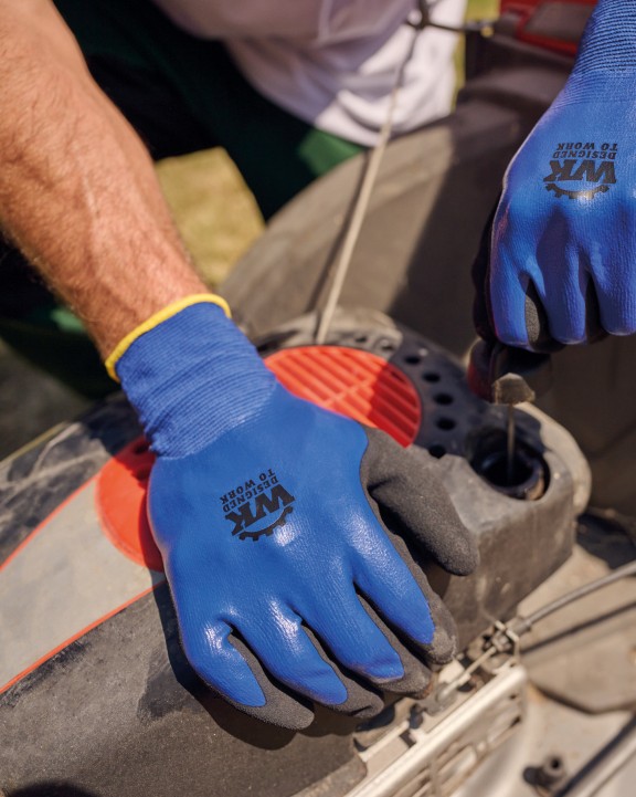 Bonnet, Écharpe & Gant personnalisable WK. DESIGNED TO WORK Gants de manutention en environnements humides