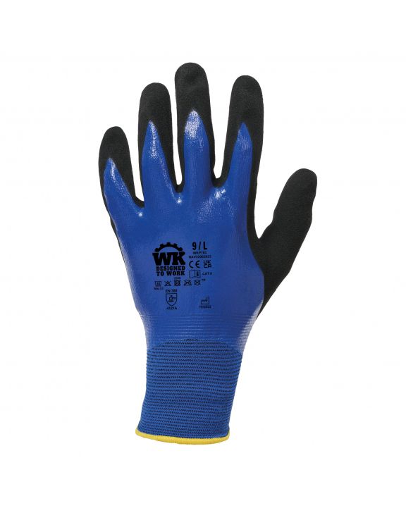 Mütze, Schal & Handschuh WK. DESIGNED TO WORK Handschuhe für Materialhandhabung in feuchten Umgebungen personalisierbar