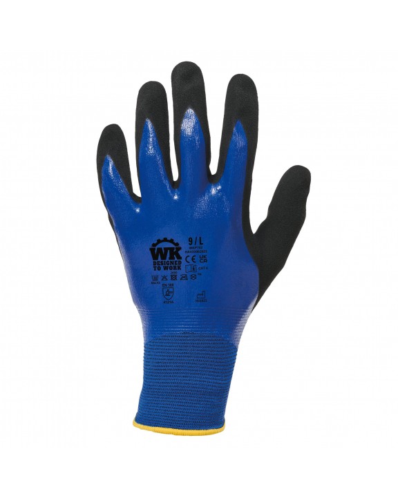 Bonnet, Écharpe & Gant personnalisable WK. DESIGNED TO WORK Gants de manutention en environnements humides