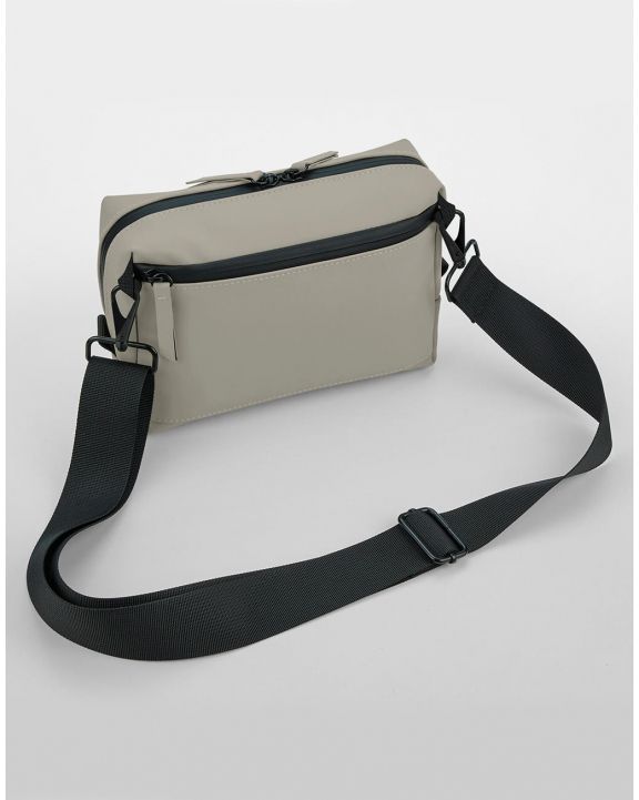 Tas & zak BAG BASE Matte PU Cross Body Bag voor bedrukking & borduring