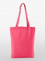 Tote bags à personnaliser WESTFORDMILL EARTHAWARE® ORGANIC TWILL TOTE Raspberry Pink