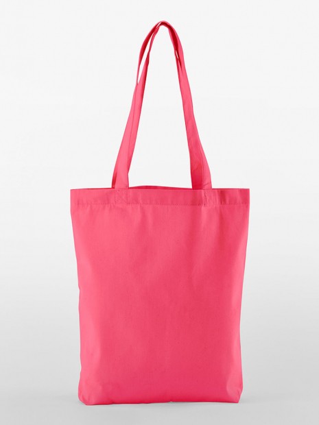 Tote bags à personnaliser WESTFORDMILL EARTHAWARE® ORGANIC TWILL TOTE Raspberry Pink