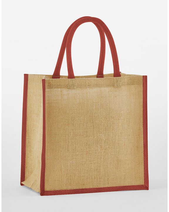 Tasche WESTFORDMILL Natural Starched Jute Mini Gift Bag personalisierbar