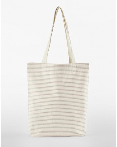 Tote bag personnalisable WESTFORDMILL Striped Organic Cotton Tote