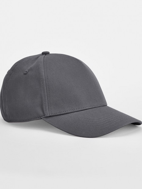 Casquettes à personnaliser BEECHFIELD EARTHAWARE® CLASSIC ORGANIC COTTON 5 PANEL CAP gris graphite