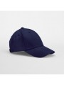 BEECHFIELD EARTHAWARE® ORGANIC COTTON CANVAS 6 PANEL CAP oxford navy personnalisable