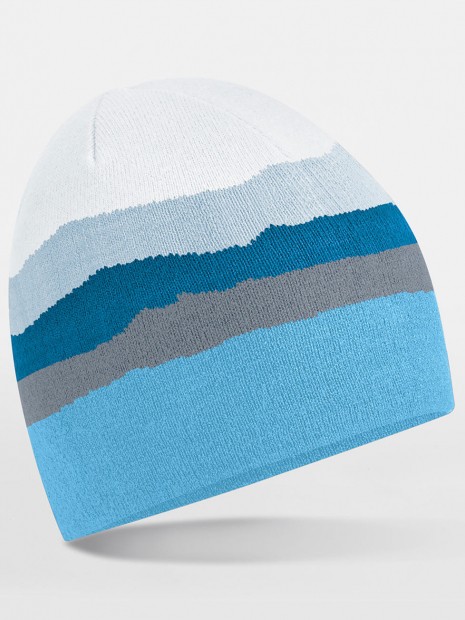 Casquettes à personnaliser BEECHFIELD MOUTAIN PEAKS PULL ON BEANIE glacier peaks