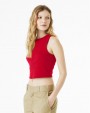 T-shirt BELLA-CANVAS WOMEN'S MICRO RIB MUSCLE CROP TANK voor bedrukking &amp; borduring
