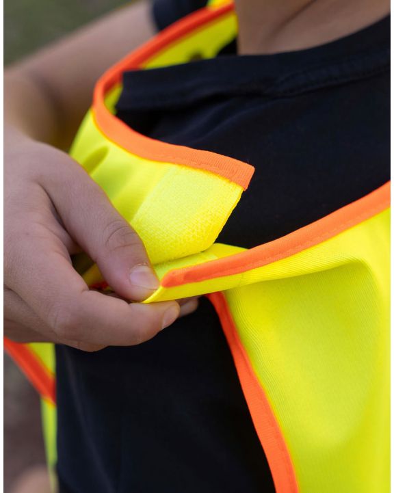 Fluohesje KORNTEX Children's Safety Vest Funtastic Wildlife voor bedrukking & borduring